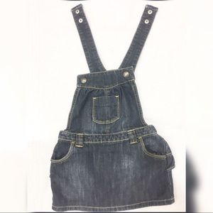Baby Girl Denim Jumper Dress!